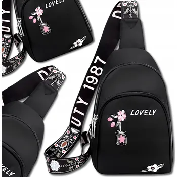 EdiBazzar taška přes rameno / ledvinka 5905884048757 černá