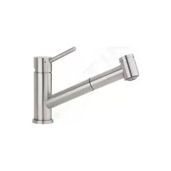 Vodovodní baterie Villeroy & Boch Como Dřezová baterie s výsuvnou sprškou, nerez, 927200LC