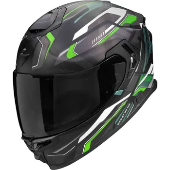 Motodoplněk SCORPION přilba EXO-GT SP AIR Augusta matt black/grey/green - XL