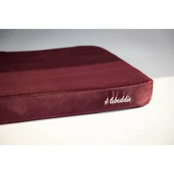 Pelíšek pro psa Lebeddie Vínová Čistinka Velikost: XL, Vyšít jméno?: Ano (+250 Kč) Ortopedický pelech pro psy