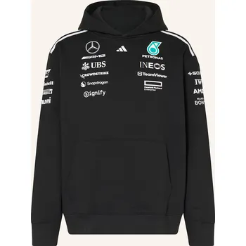 Pánská mikina Adidas Pánská Mikina S Kapucí Mercedes - Amg Petronas Formula...