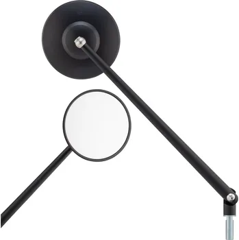Zrcátko pro motocykl SIP Zrcátko Series Pordoi long černé mat. (pravý závit) MV619501R