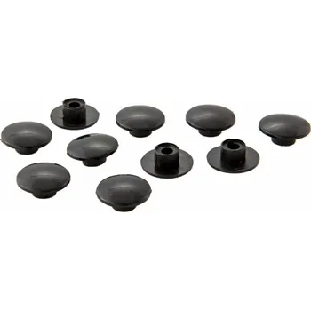SIP Krytky šroubů disků 10ks - černé MV400067