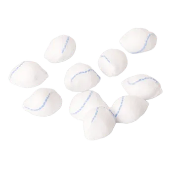 Menstruační tampony Tampon stáčený preparační Gazin, s RTG vláknem, nesterilní, vel. 2, 6 x 6 cm, 1000 ks