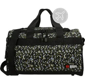 Sportovní taška Enrico Benetti sportovní taška San José 46040 vzor květin 22L – odolná cestovní taška s nastavitelným popruhem | Cooltovka.cz