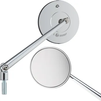 Zrcátko pro motocykl SIP Zrcátko Series Pordoi short chrom (levý závit) MV619512L