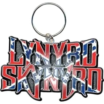 Lynyrd Skynyrd Flag Logo Klíčenka