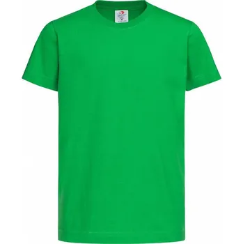 Chlapecké tílko Stedman Klasické dětské tričko z dopřádané bavlny Barva: zelená výrazná, Velikost: 122/128