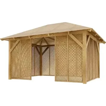 Pergola Dřevěná pergola Altán Ibiza+Milano 300x400