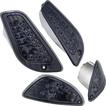 Osvětlení pro motocykl SIP Blinkry LED LX / LXV / S sada - kouřové MV40064S