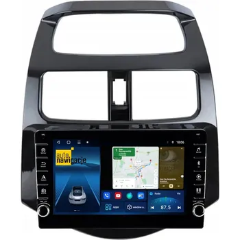 GPS navigace GPS NAVIGACE RÁDIO CHEVROLET SPARK 2009-2015 ANDROID CARPLAY 8/128 GB