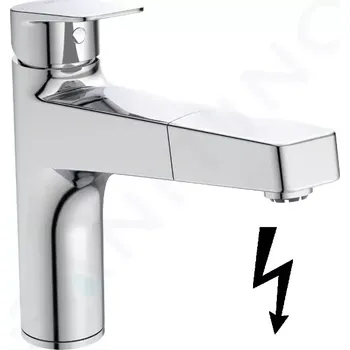 Vodovodní baterie Ideal Standard CeraPlan Dřezová baterie s výsuvnou koncovkou, chrom, BD330AA