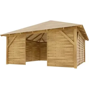 Pergola Dřevěná pergola Altán Kuba Maxi+Roma 490x490