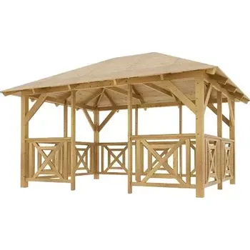 Pergola Dřevěná pergola Altán Ibiza+Grande 300x400