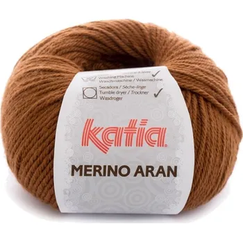 Příze Katia Merino Aran 37 Light Brown Pletací příze