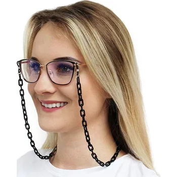 Řetízek Řetízek - šňůrka na brýle Barva: Čirá Řetízek na brýle plast BIG