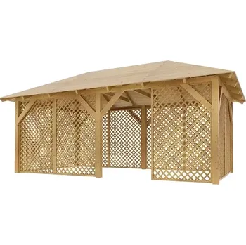 Pergola Dřevěná pergola Altán Viktoria L+Ester 290x540