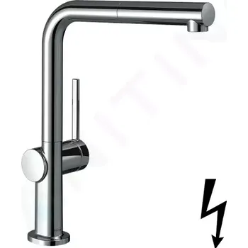 Vodovodní baterie Hansgrohe Talis M54 Dřezová baterie, s výsuvnou koncovkou, chrom, 72860000