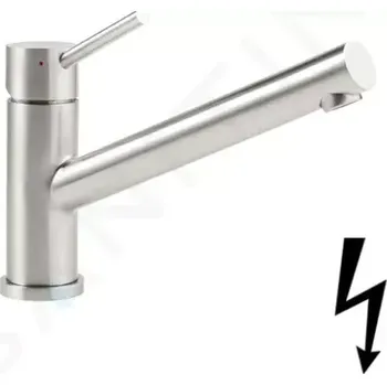 Vodovodní baterie Villeroy & Boch Como Dřezová baterie, nerez, 925111LC