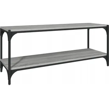 Televizní stolek TV stolek Industrial 100x33x41 cm Šedý Dub Sonoma