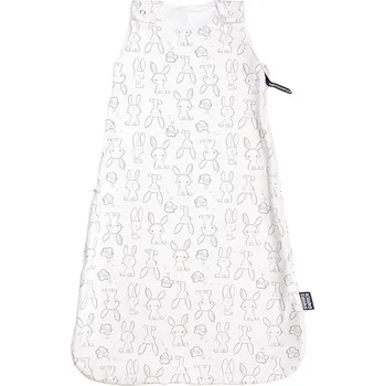 Kaarsgaren Letní spací pytel 70 cm zajíc smetanový zip na boku
