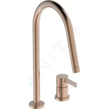 Vodovodní baterie Ideal Standard Gusto Dřezová baterie, 2-otvorová instalace, Sunset Rose, BD422J4