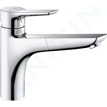 Vodovodní baterie Kludi Mix Dřezová baterie s výsuvnou koncovkou, chrom, 329430575