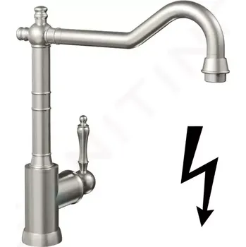 Vodovodní baterie Villeroy & Boch Avia 2.0 Dřezová baterie, nerez, 924011LC