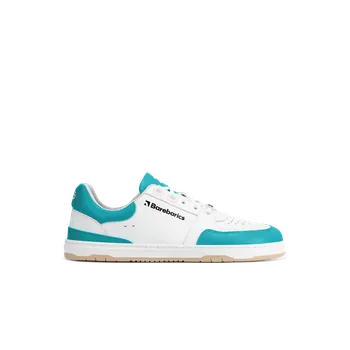 Dámské tenisky Barefoot tenisky Barebarics Wave - White &amp; Dark Turquoise 45