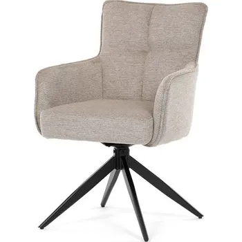 Jídelní židle Autronic Blues DCH-P3170LAN2 Jídelní židle, jemně hrubá látka, béžová