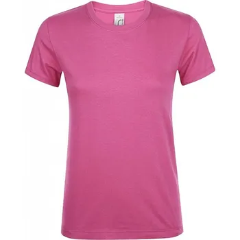 Sol's Dámské tričko Regent s přiléhavým střihem Barva: Růžová, Velikost: XL L01825