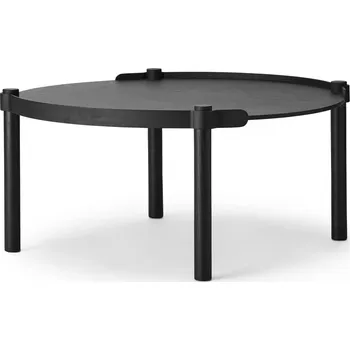 Váza Stůl Woody 80cm, černý dub - COOEE