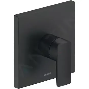 Vodovodní baterie Duravit Manhattan Sprchová baterie pod omítku, matná černá, MH4210010046