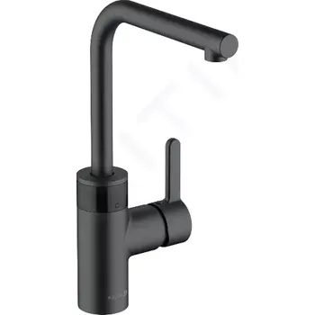 Vodovodní baterie Kludi E-Go Elektronická dřezová baterie, síťové napájení, matná černá, 422206675