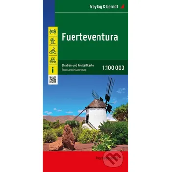 Fuerteventura 1:100 000 / automapa + rekreační mapa - freytag&berndt freytag&berndt