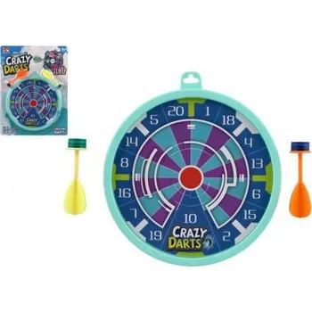 Hračka na písek Teddies Terč s lepicími šipkami 2 ks, průměr 15,5 cm