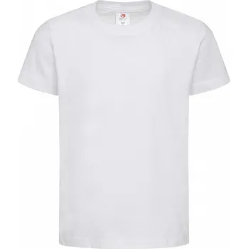 Chlapecké tílko Stedman Klasické dětské tričko z dopřádané bavlny Barva: Bílá, Velikost: 122/128