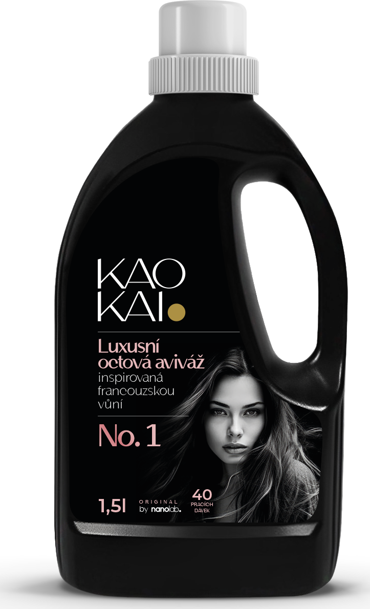 Luxusní octová aviváž KAO KAI. No. 1 Objem: 1,5L, Pracích dávek: 40