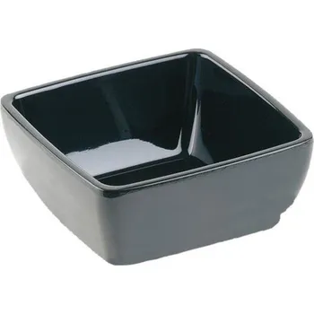 APS Miska hranatá melamin Pure 400 ml, černá