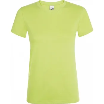 Sol's Dámské tričko Regent s přiléhavým střihem Barva: Zelená jablková, Velikost: XXL L01825