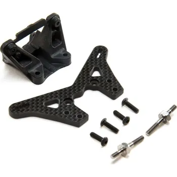 RC model TLR konverzní sada snížené zadní věže +2mm uhlík: 22 5.0