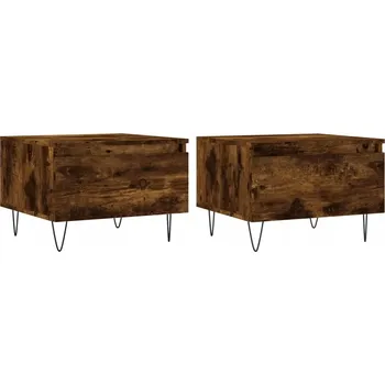 Konferenční stolek Konferenční stolky dubové 50x46x35 cm, 2 ks