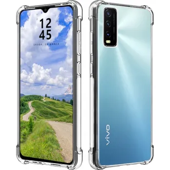 Pouzdro na mobilní telefon Bezbarvé Zadní Kryt Radian pro Vivo Y20S Y11S