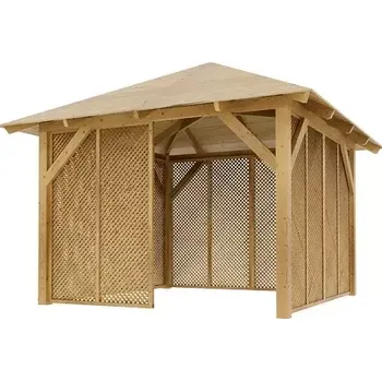 Pergola Dřevěná pergola Altán Kréta+Milano 300x300