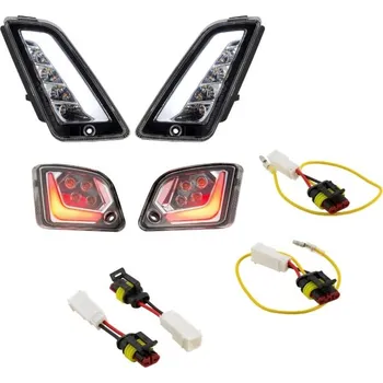 Osvětlení pro motocykl SIP Sada LED blinkrů GT / GTS / GTV 03-13 - čiré MV0048CJ