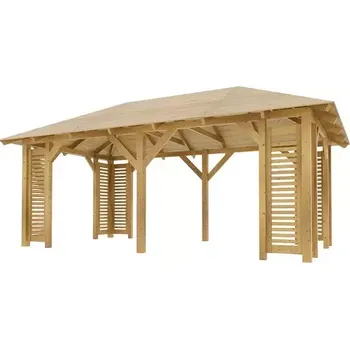 Pergola Dřevěná pergola Altán Viktoria L+Verona 290x540