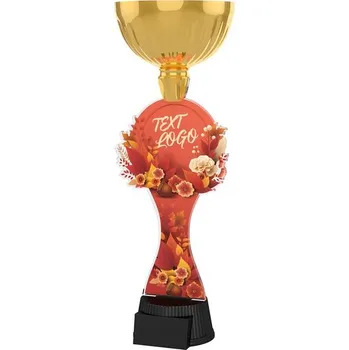 Poháry Bauer Akrylátová trofej ACUPCGM121 | Květinová edice
