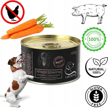 Krmivo pro psa LabraDog Superfood Vepřové s mrkví 410g