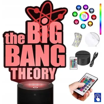 Lampička LAMPičKA NA SKLE Pohádka Pro Děti Toy Story 3D LED RGB + DÁLKOVÝ OVLADAČ 16 BAREV