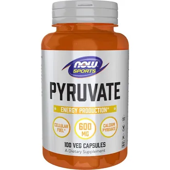 Now Foods Pyruvát - palivo pro buňky (100 Veg Kapsla)